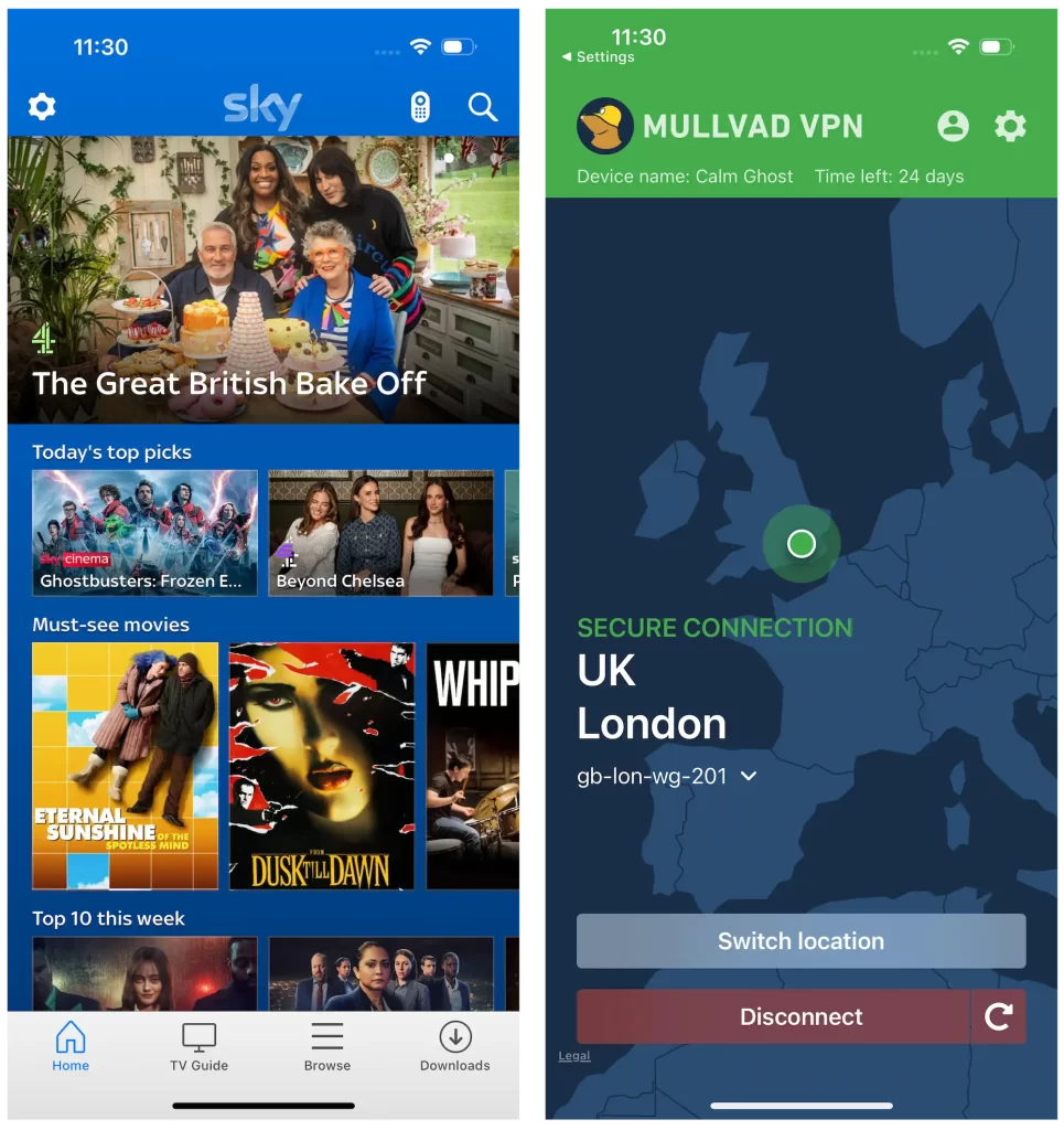 best vpn for sky go